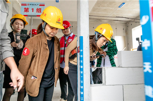 公海赌船710八建南宁中：上景明项目举办工地开放日